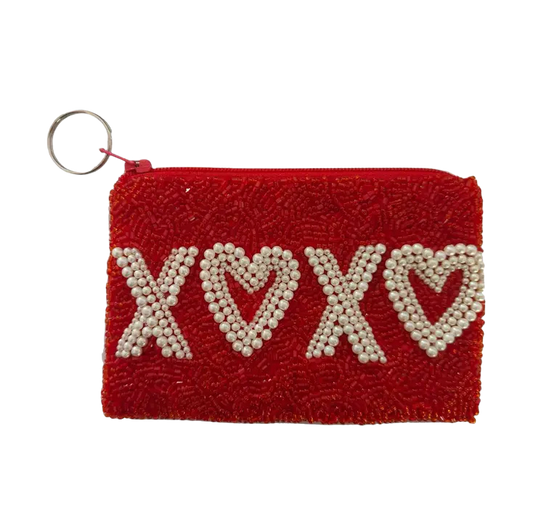 Pearly XO Coin Purse