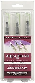 Aqua Brush Set of 3