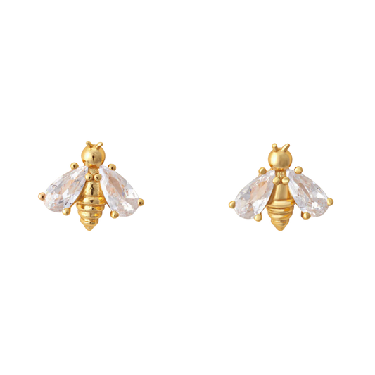 Bumblebee Stud Earrings