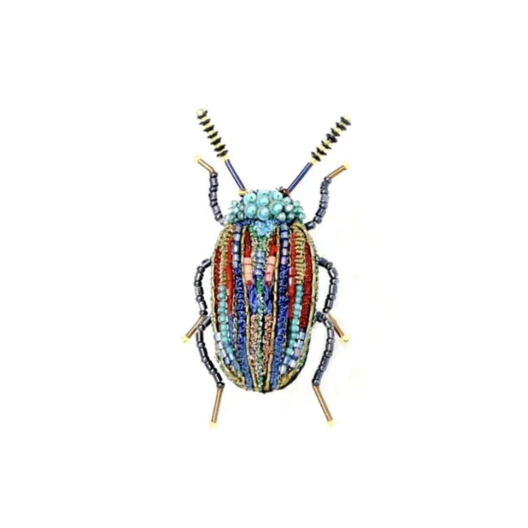 Snowdon Beetle Brooch Pin