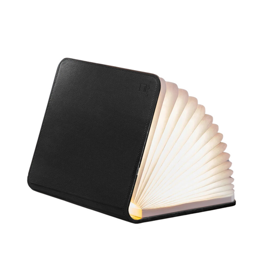 Smart Book Light - Black Leather