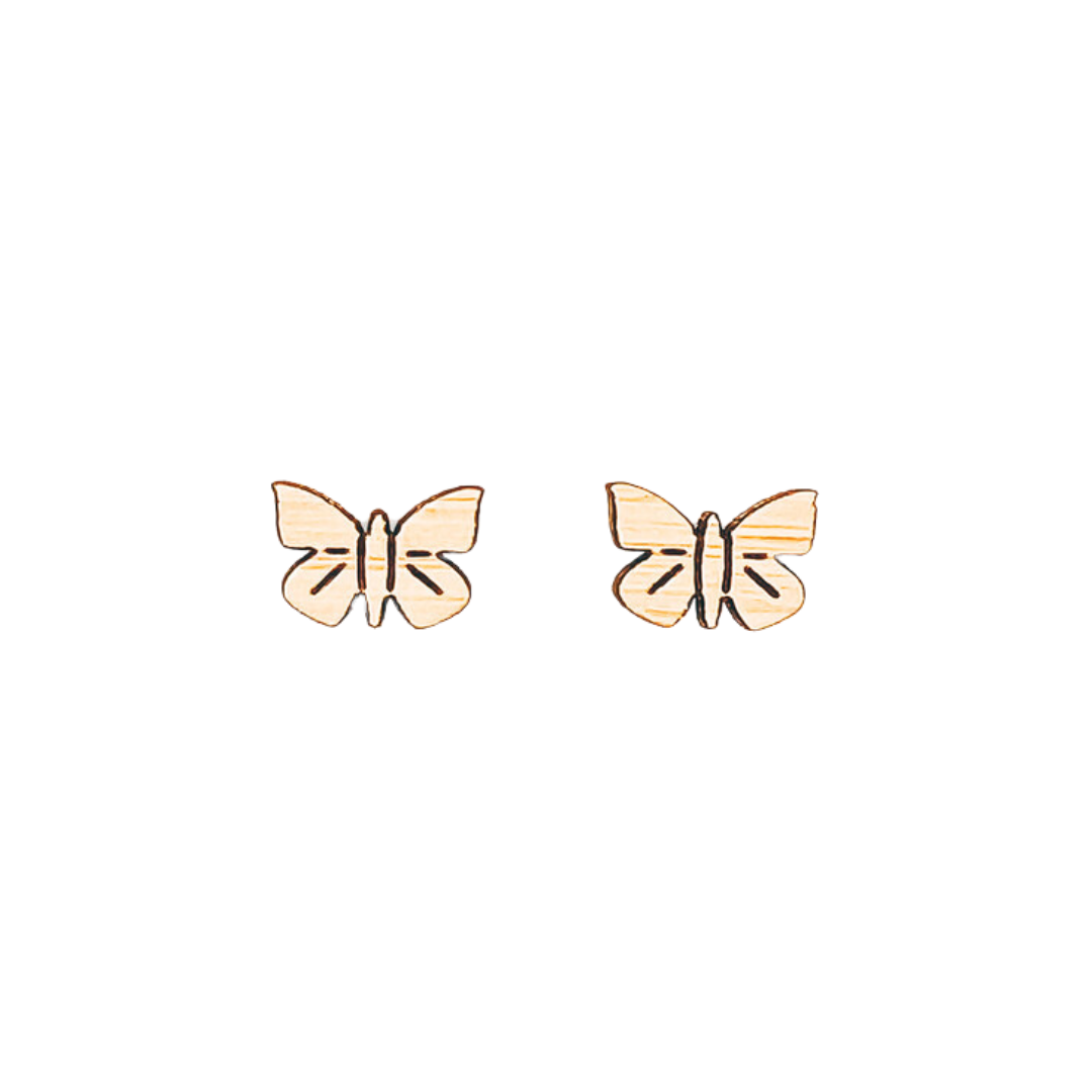 Butterfly Stud Earrings