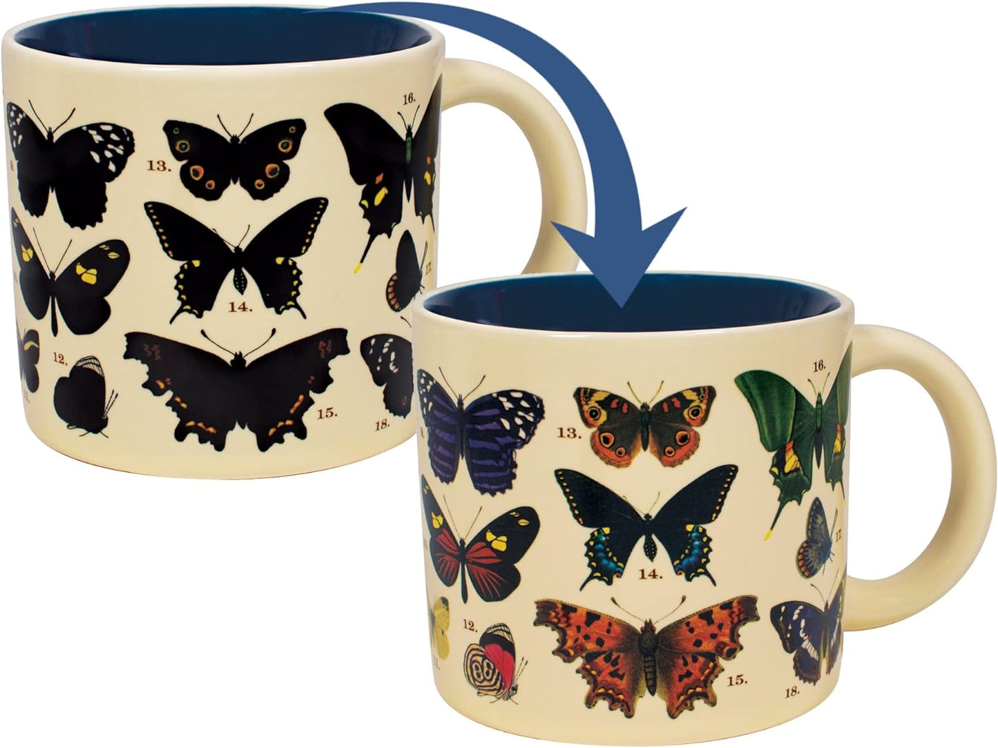 Butterfly Heat-Changing Mug