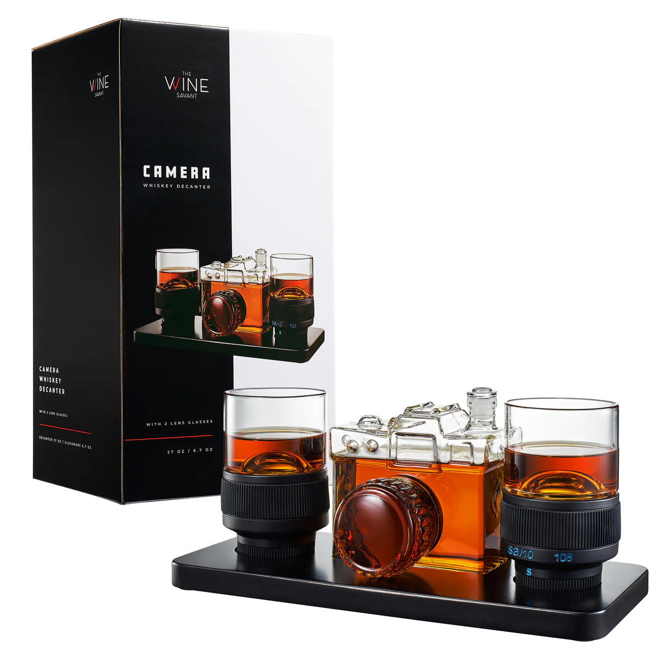 Camera Decanter Set