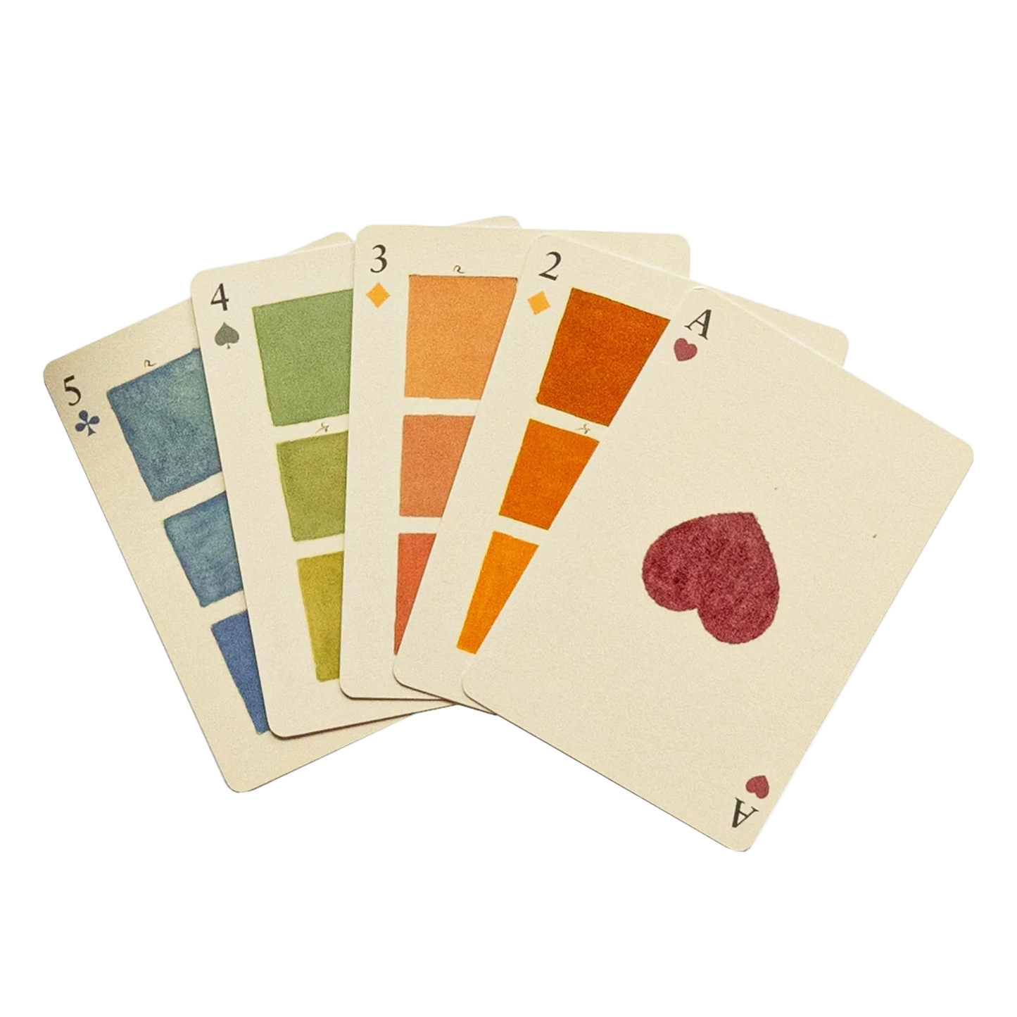 Watercolor Swatches Playing Cards - Set of 2 Decks