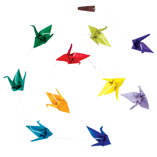 Eco Garland - Origami Cranes