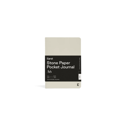 Stone Paper Pocket Journal - Stone