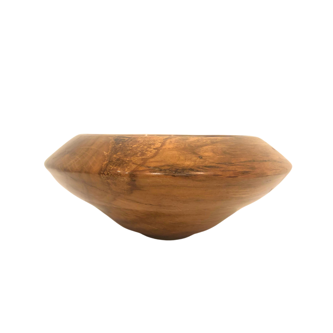 Cummer Oak Turned Decorative Bowl