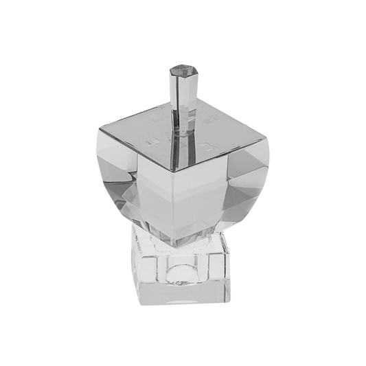 Mirror Top Crystal Dreidel