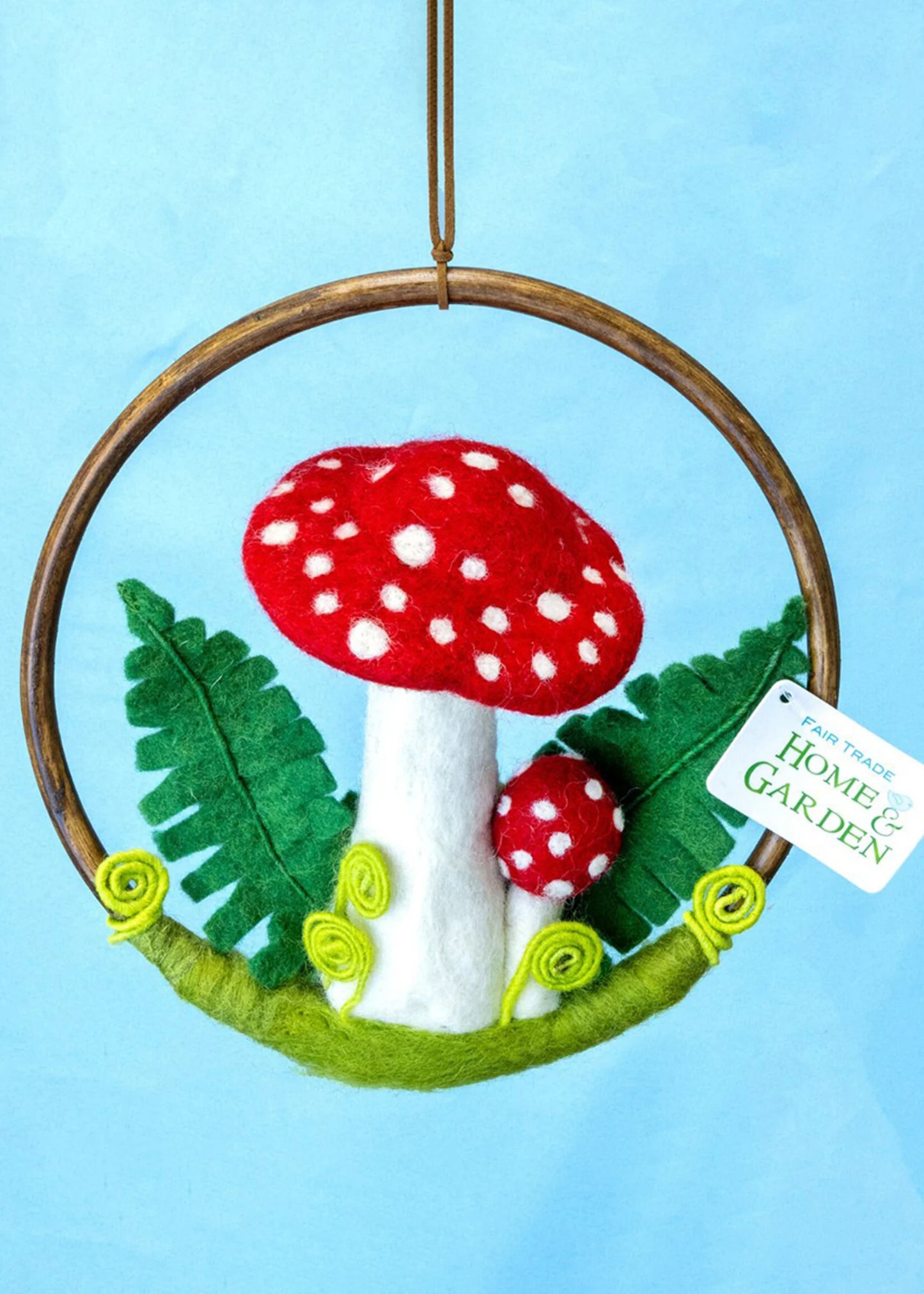 Red Toadstool Forest Ring