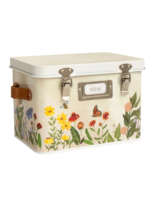 Wildflower Botanicals Tin Seed Storage Kit