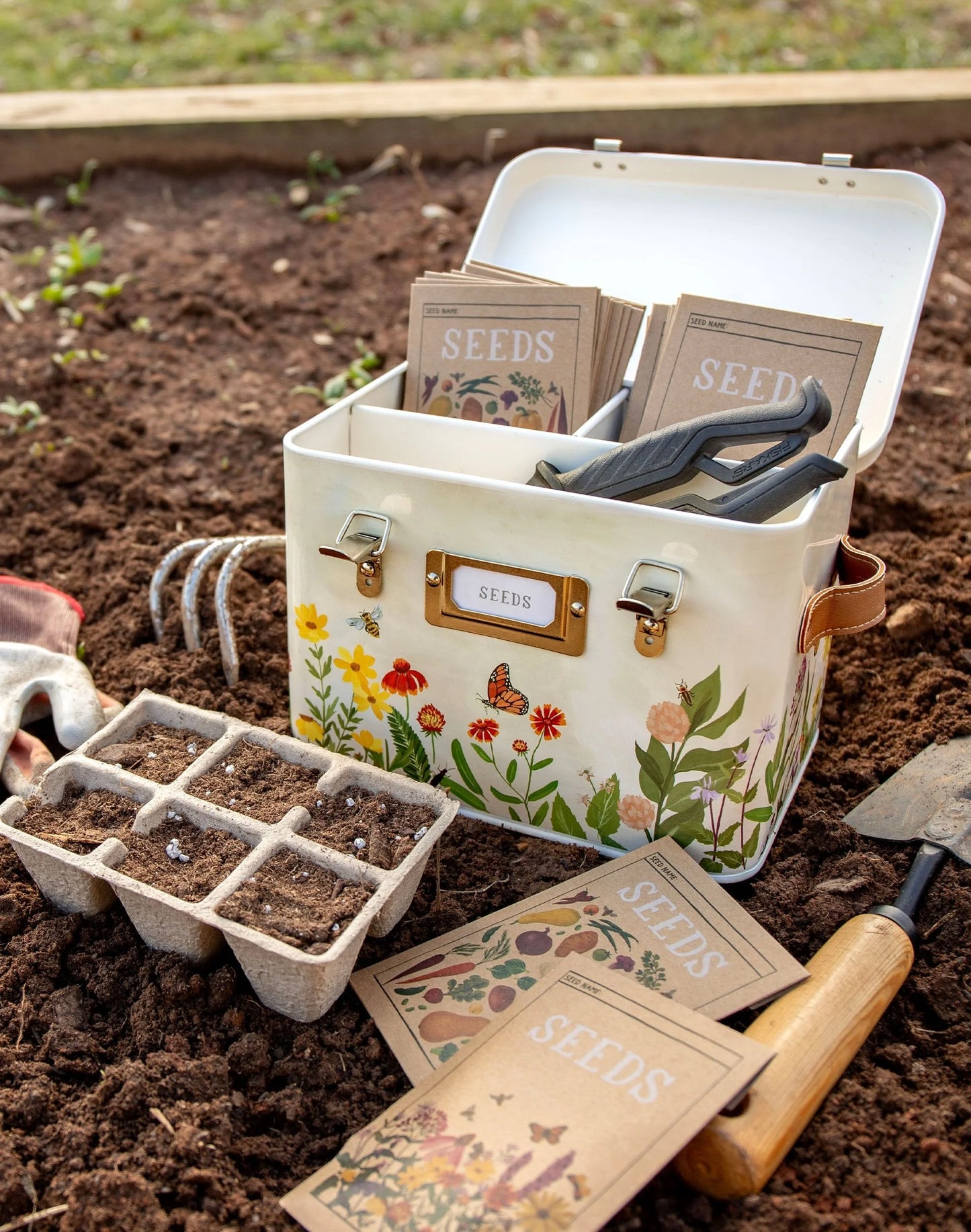 Wildflower Botanicals Tin Seed Storage Kit