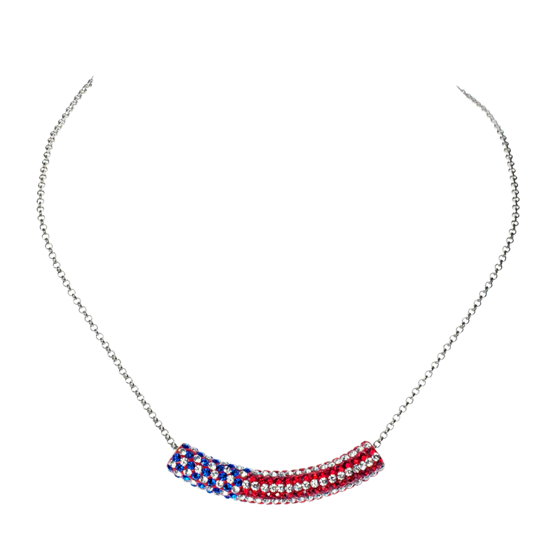 Patriotic Tube Choker