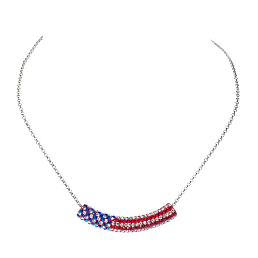 Patriotic Tube Choker
