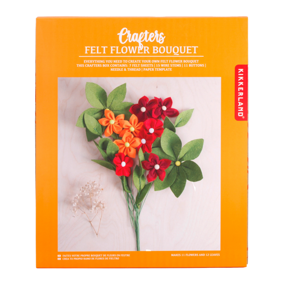 Crafter's DIY Felt Flower Bouquet Kit