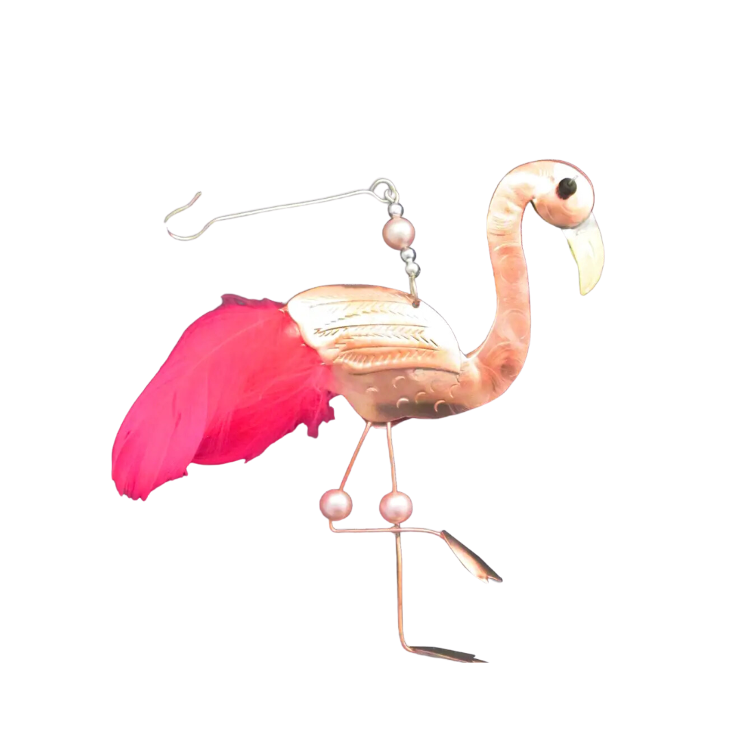 Frankie Flamingo Ornament