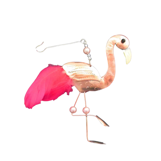 Frankie Flamingo Ornament