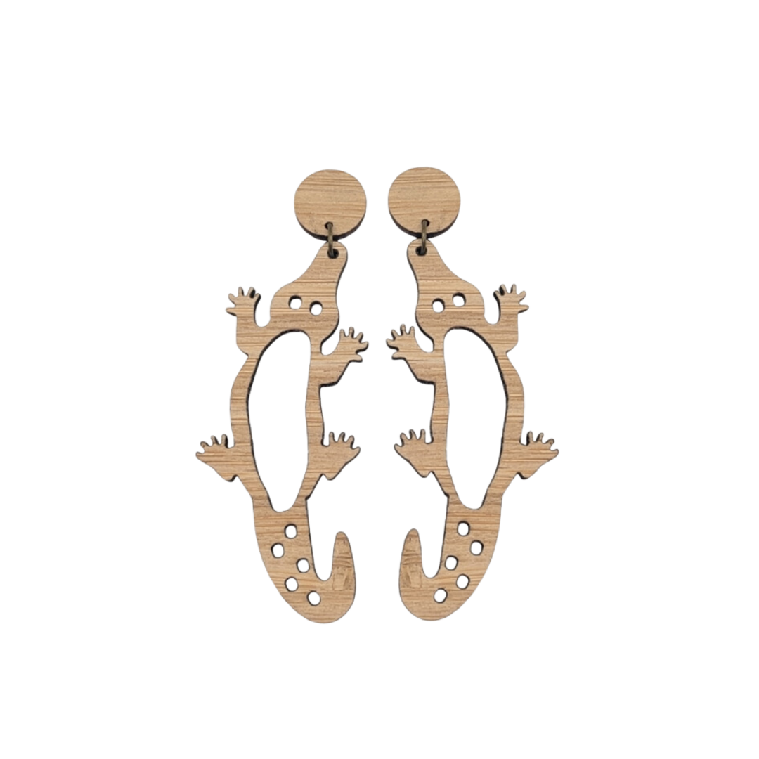 Alligator Dangle Earrings