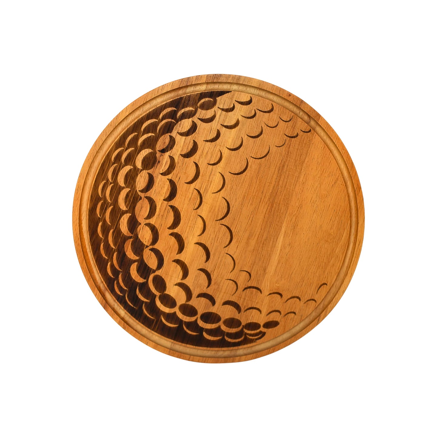 Golf Ball Wood Charcuterie Board