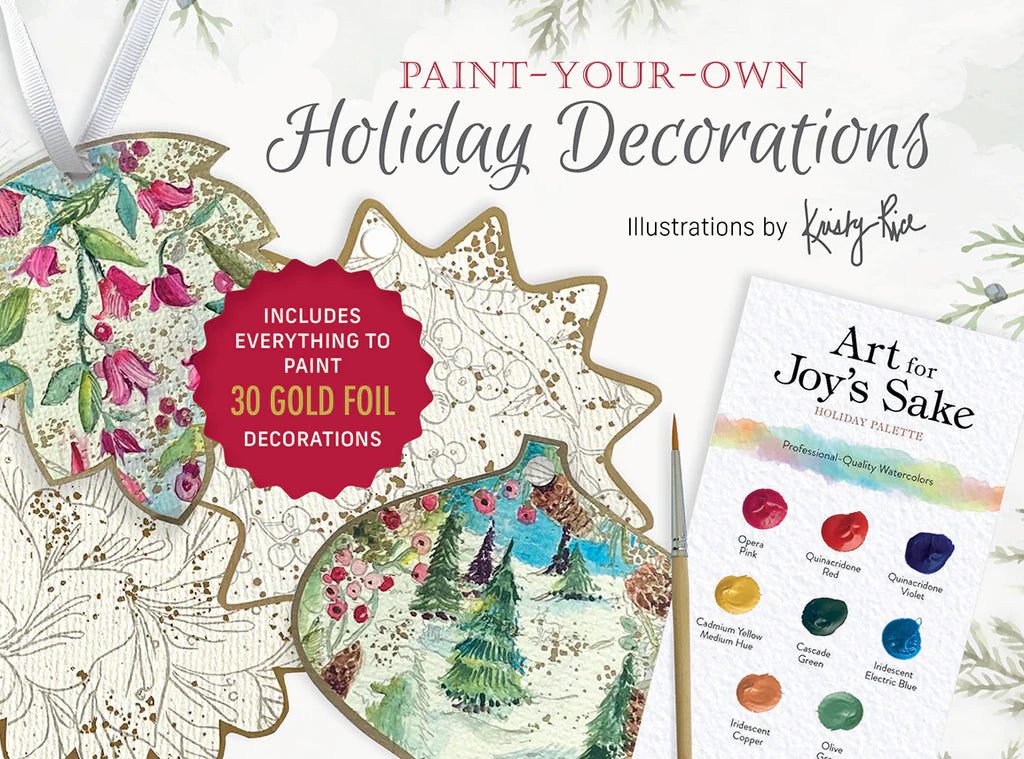 Paint Your Own Holiday Decorations