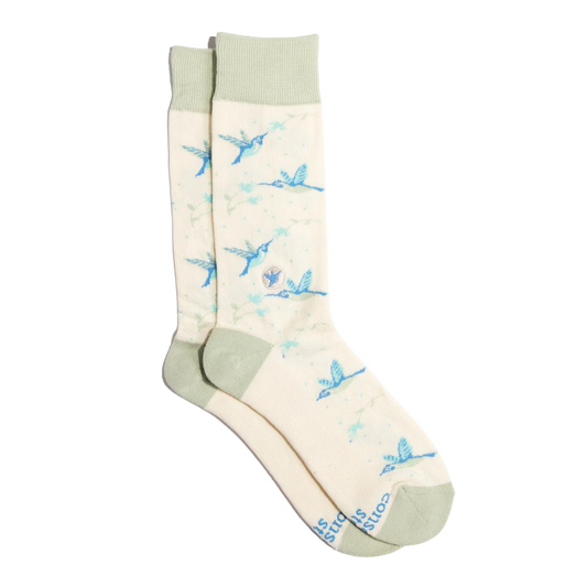 Socks that Protect Pollinators - Hummingbirds