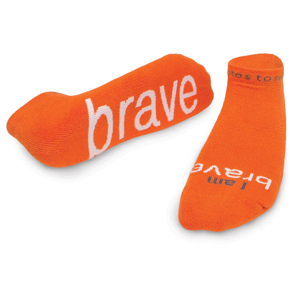 I Am Brave - Positive Affirmation Socks