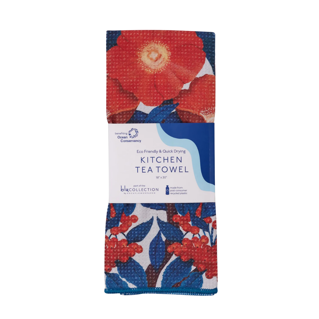 Icelandic Poppy Eco-Friendly Kitchen Towel