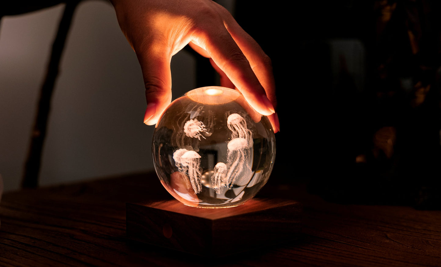 Amber Crystal Light - Jellyfish