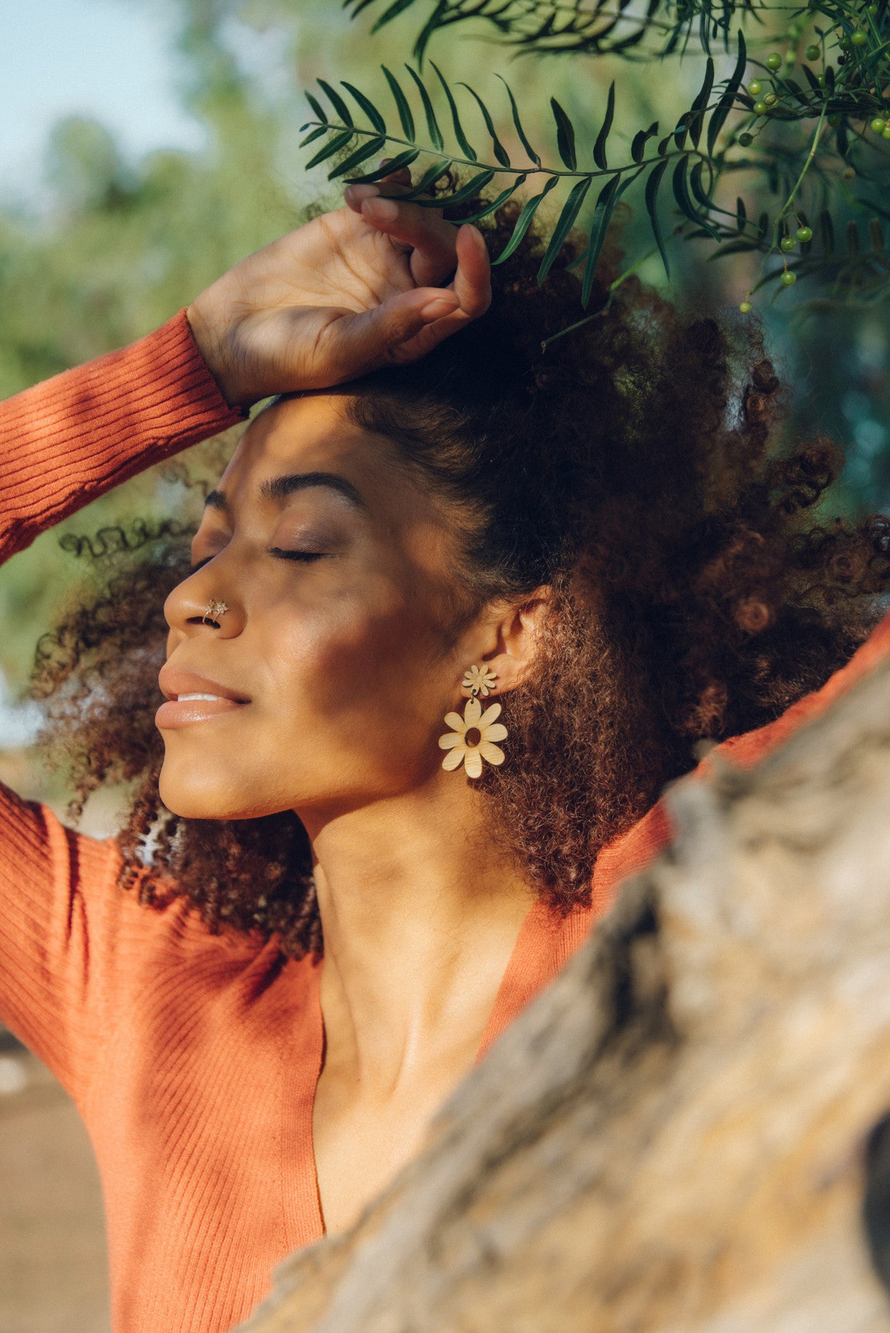 Daisy Statement Earrings