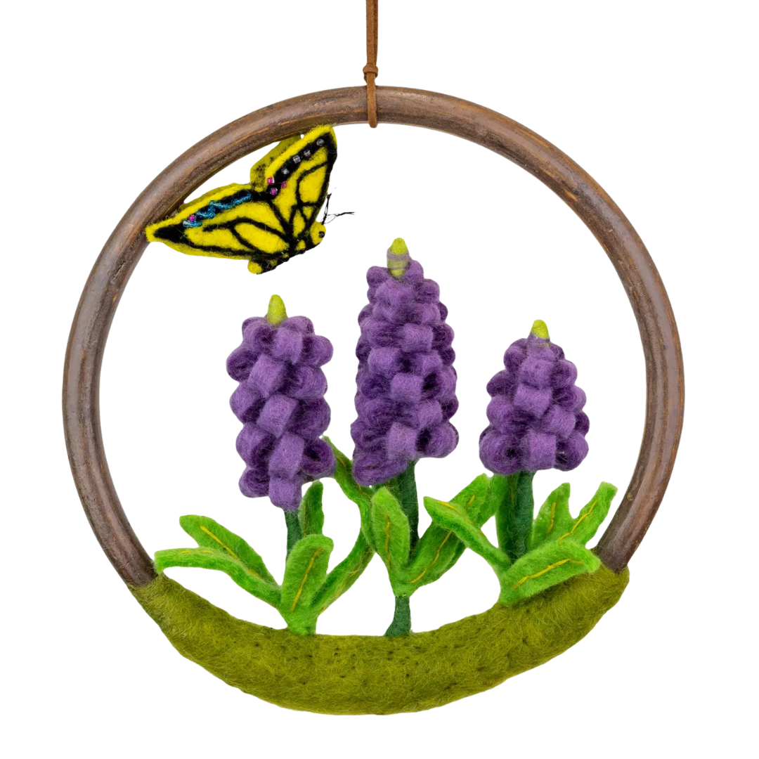 Wild Lupine Flower Ring