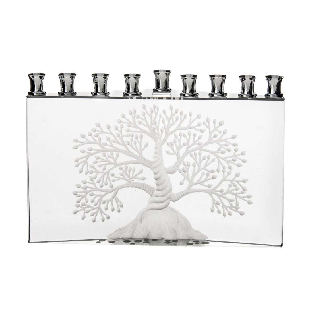 Etz Chaim Crystal Menorah