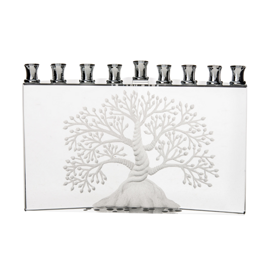 Etz Chaim Crystal Menorah