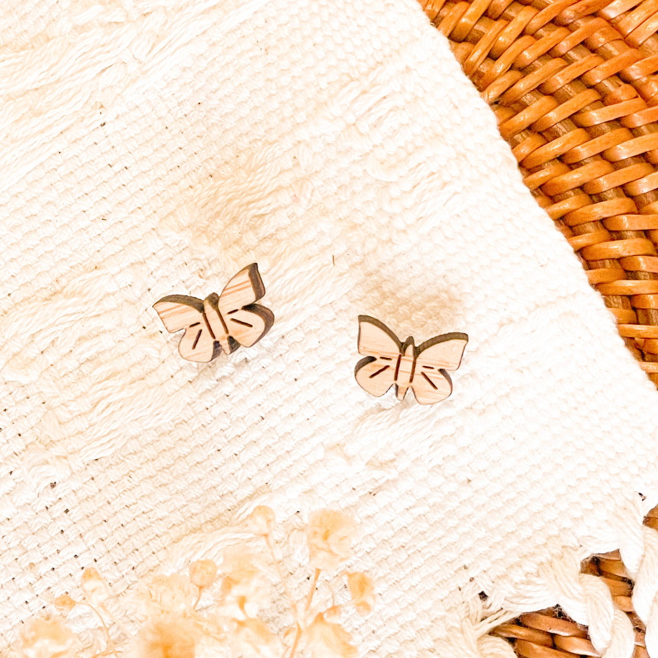 Butterfly Stud Earrings