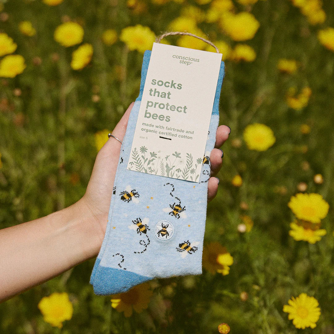 Socks that Protect Pollinators - Bees