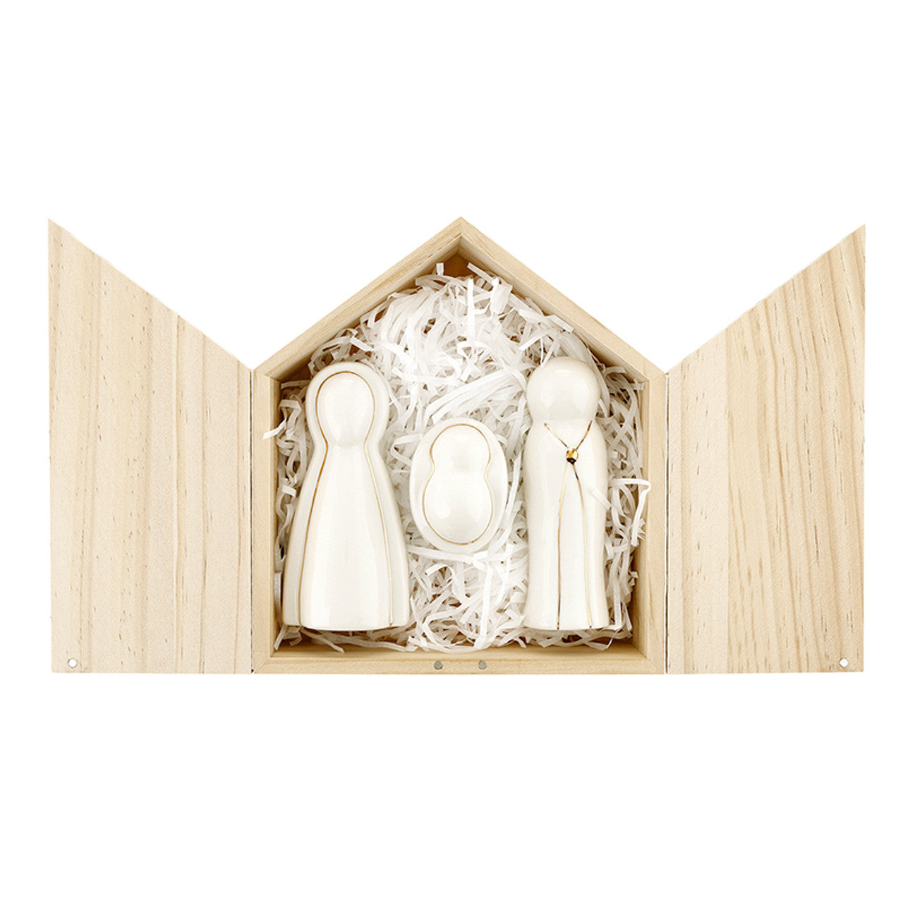 Large Ceramic Nativity Set