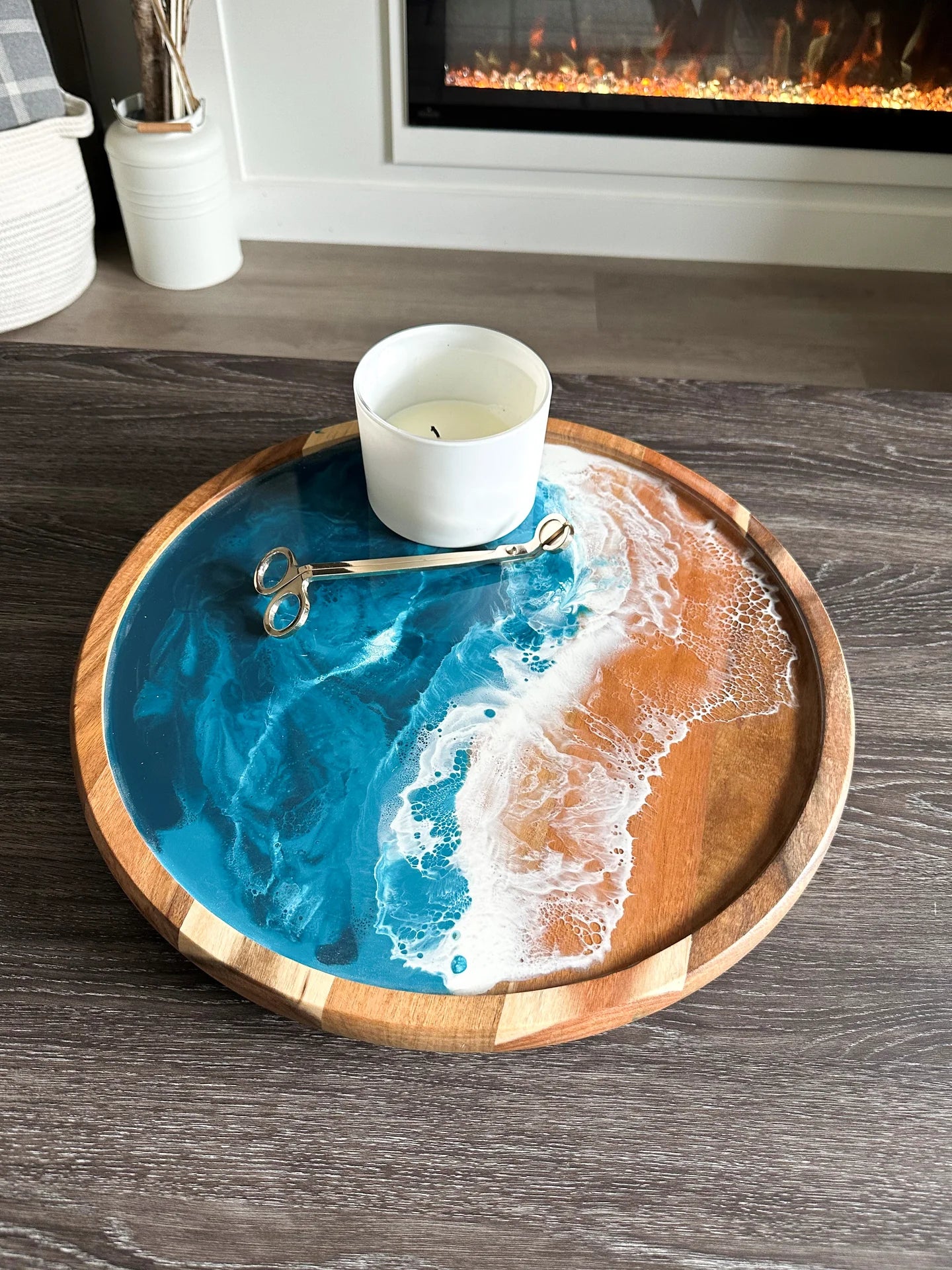 Acacia Lazy Susan