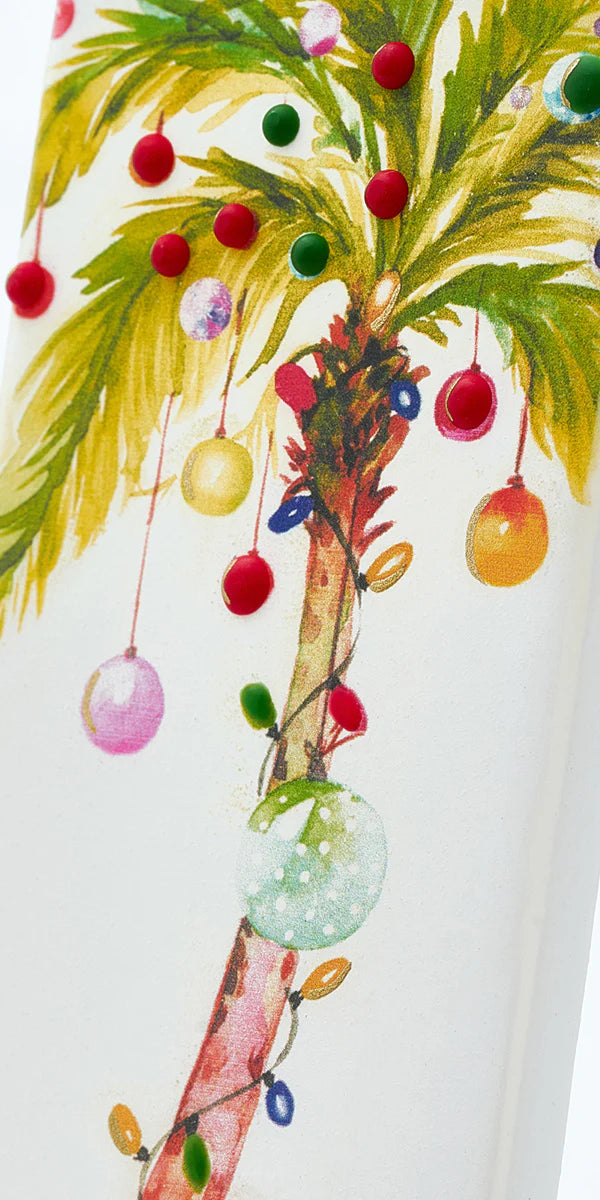 Flat Candle - Palm Tree with Lights