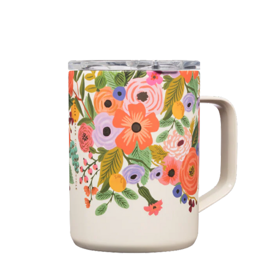 Rifle Paper Co x Corkcicle Mug - Garden Party Cream