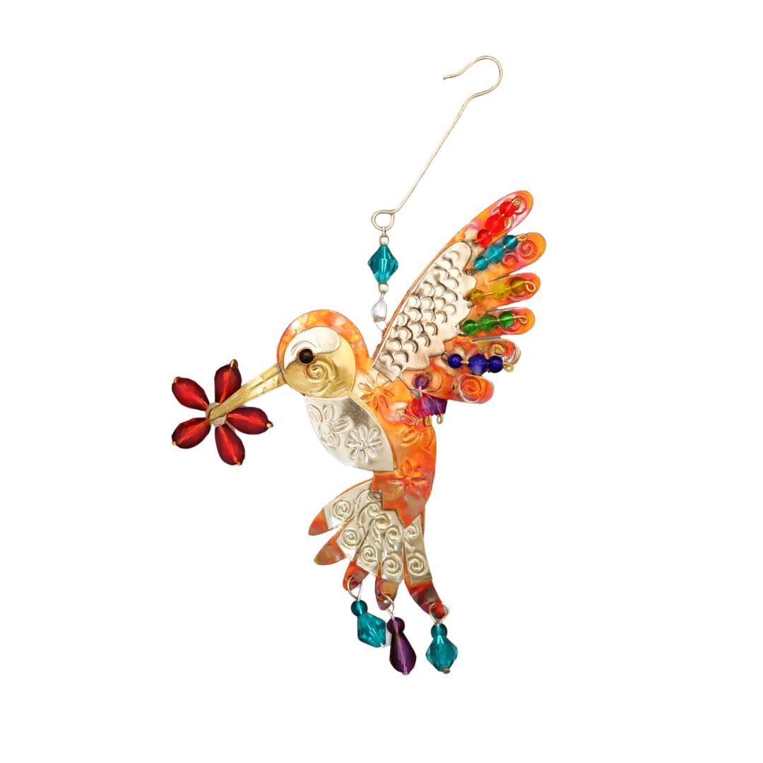 Peaceful Hummingbird Ornament