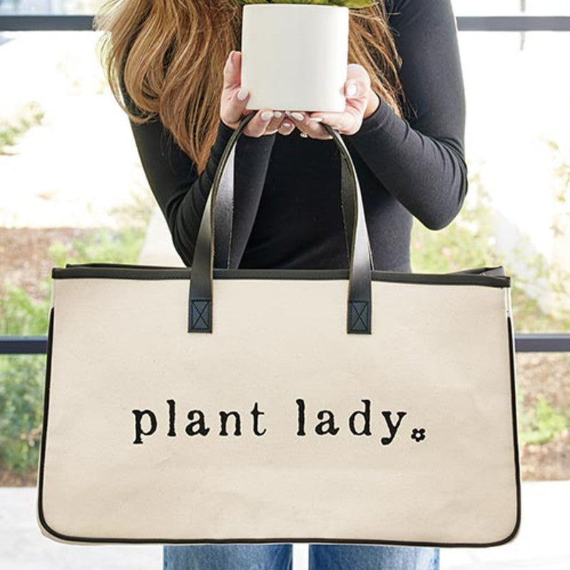 Canvas Tote - Plant Lady