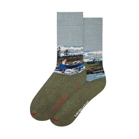 Blue Boat Homer Socks