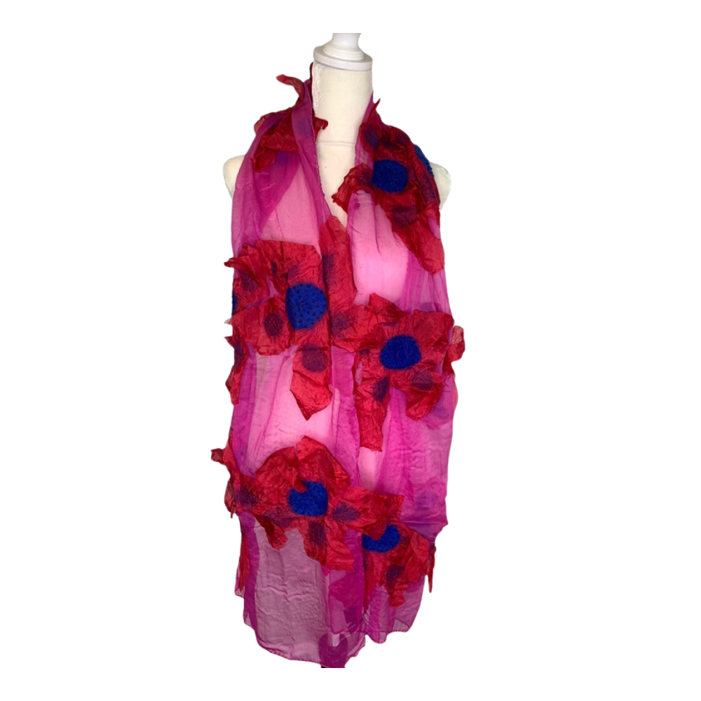 Mayflower Scarf - Pink
