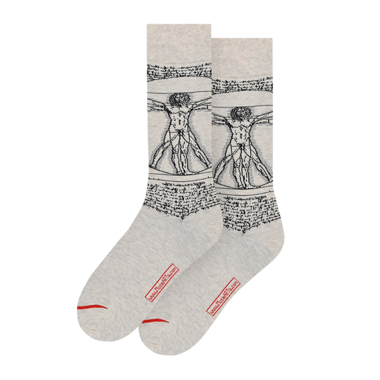 The Vitruvian Man Socks