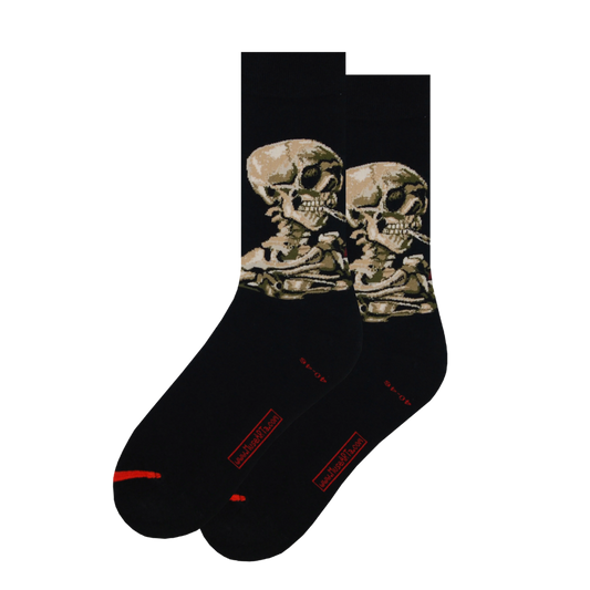 Head of a Skeleton Socks