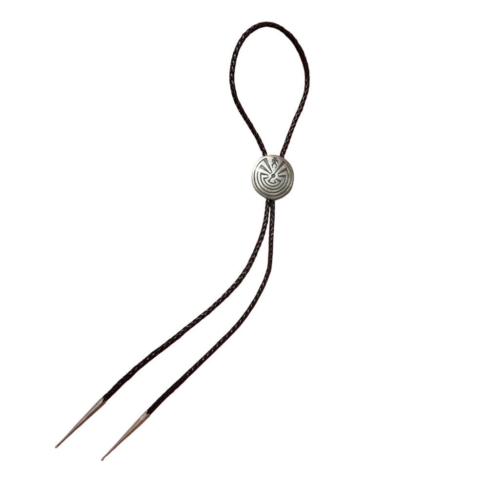 Man in the Maze Bolo Tie