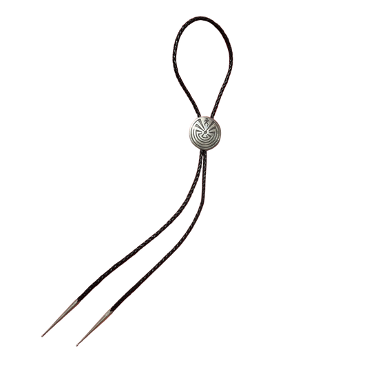 Man in the Maze Bolo Tie