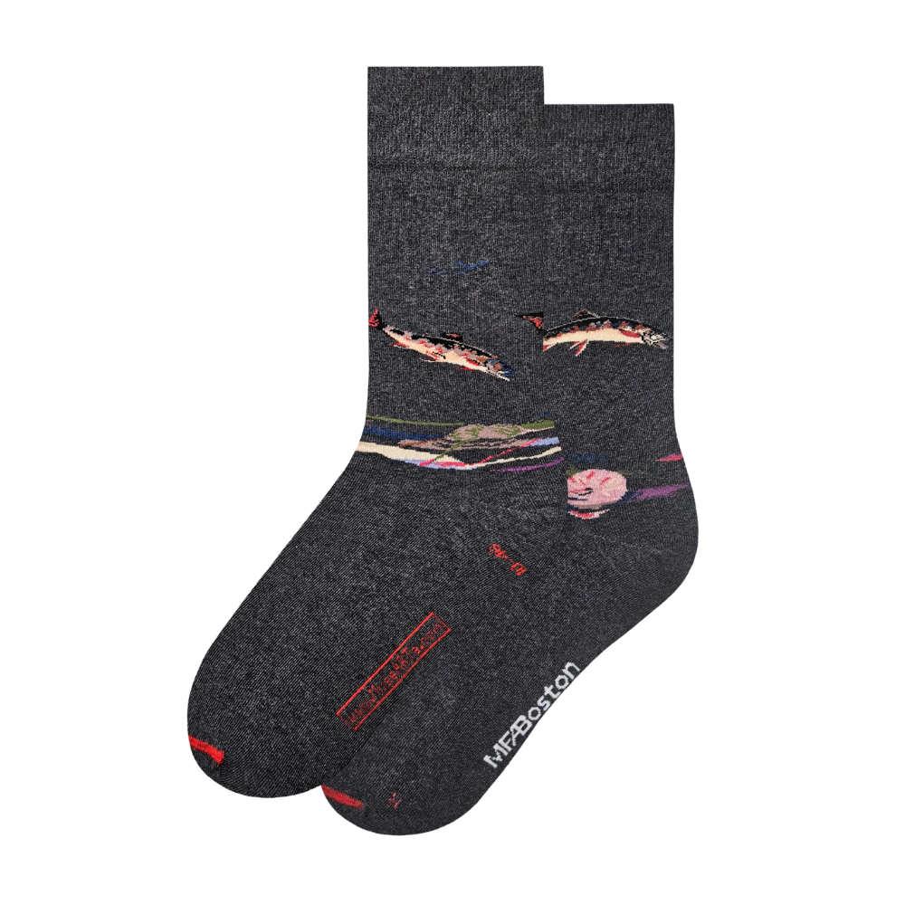 Leaping Trout Homer Socks