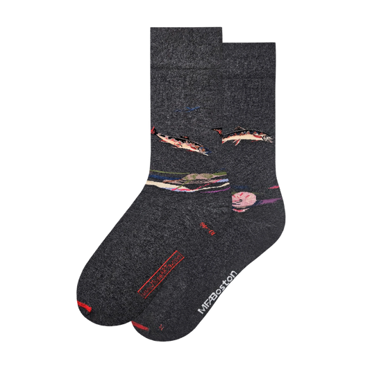 Leaping Trout Homer Socks