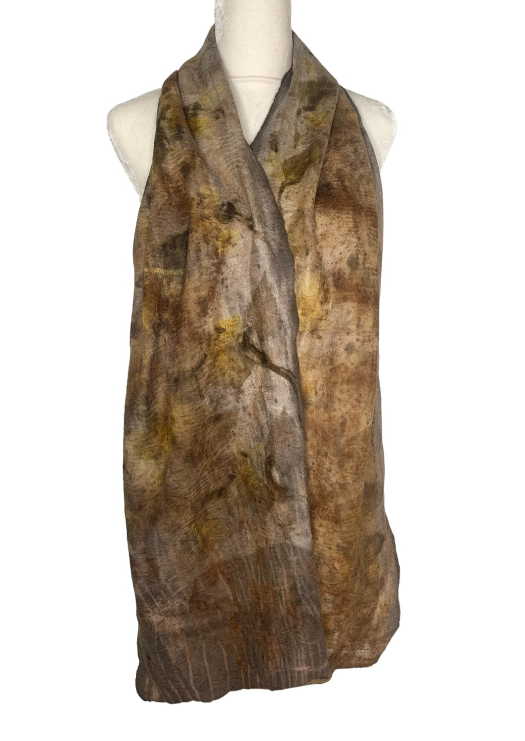 Wool Eco Print Scarf