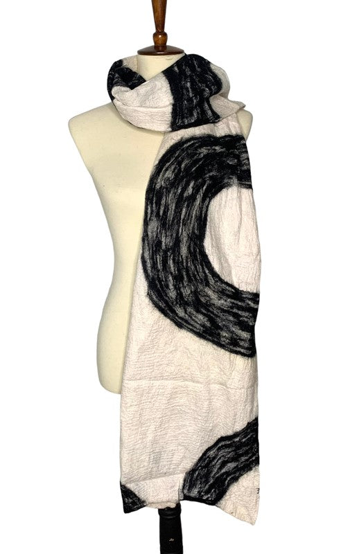 Cotton Abstract Scarf